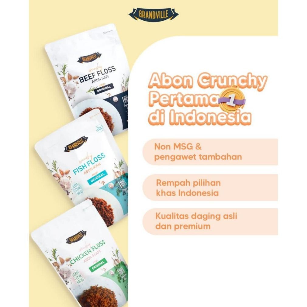 

Abon Grandville 100gr / Abon Anak - Non MSG