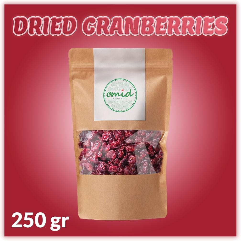 

250 gr - Dried Cranberry | Manisan Buah Cranberry