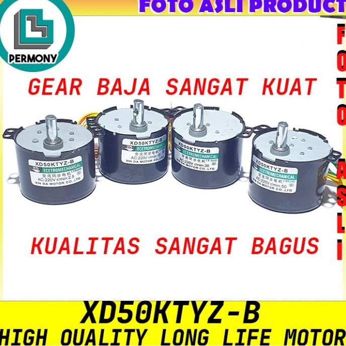 Dinamo 50KTYZ Motor XD50KTYZ gearbox gear box high quality Dynamo [terbaik]