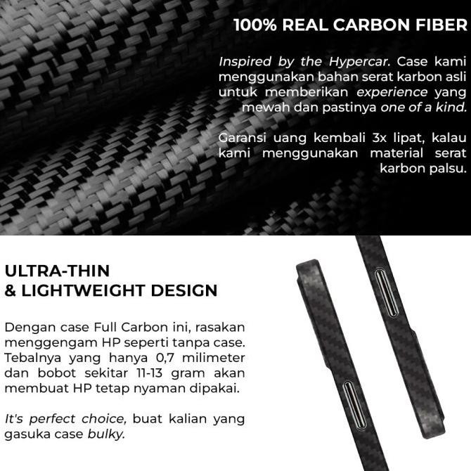 Carbon Fiber Phone Case - Samsung Galaxy Z Flip Series