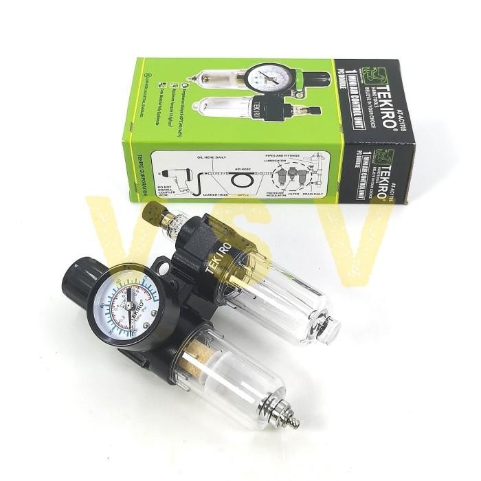 Tekiro Air Control Unit Double Air Filter Angin Compressor Mini Tekiro