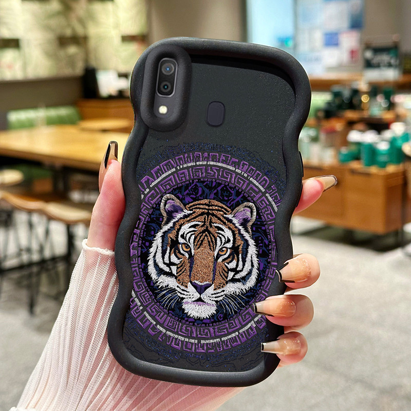 Casing Hp Untuk Samsung A20 A30 M10s Case Casing penutup pelindung silikon HP Kesing Macaron baru So