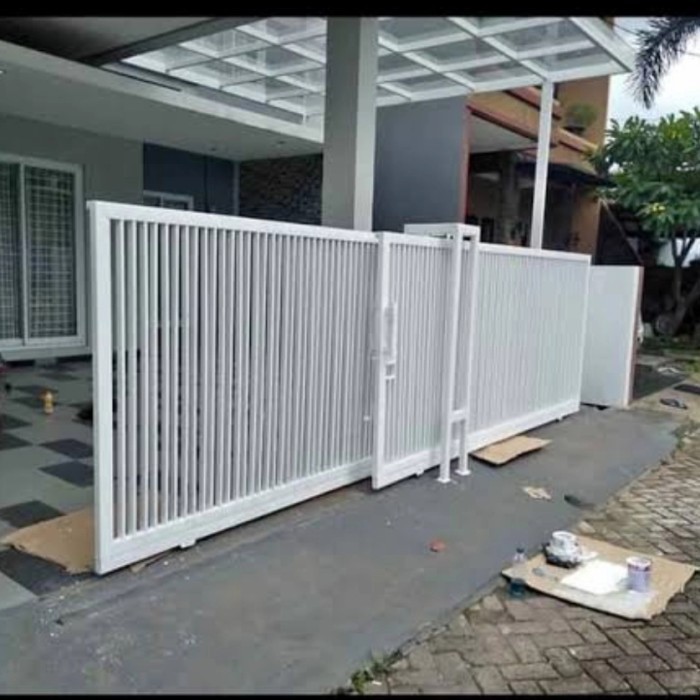 Pagar Rumah Minimalis / Pagar Dorong Minimalis Murah