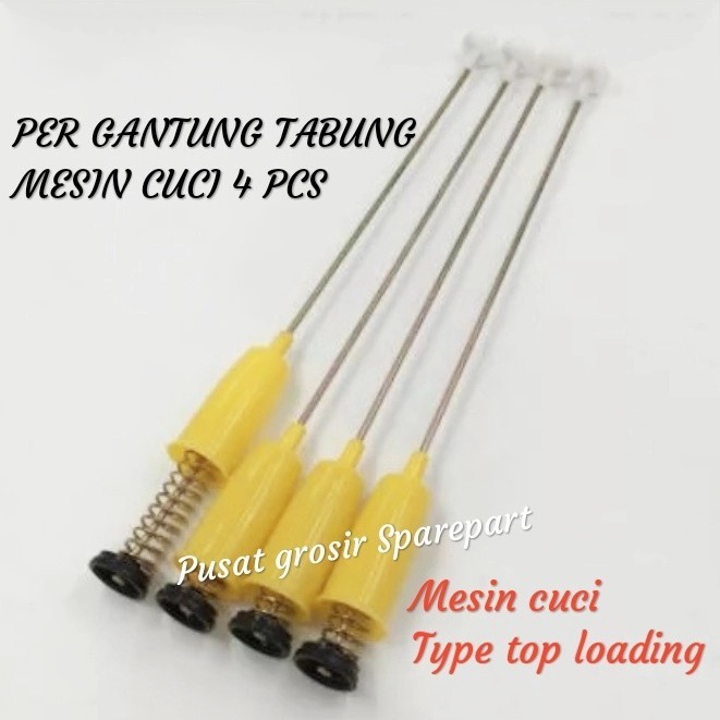 suspensi tabung mesin cuci 4 pcs