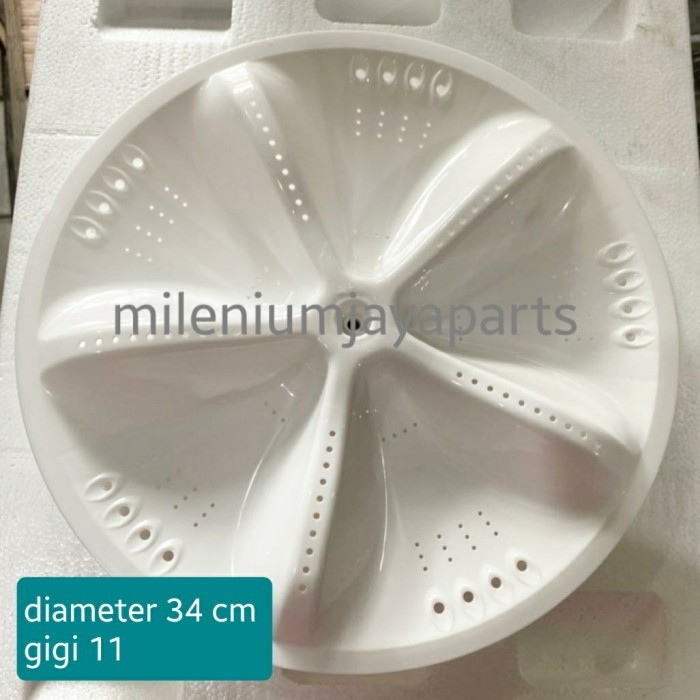 Pulsator Mesin Cuci SHARP 1 Tabung diameter 34 cm as gigi 11