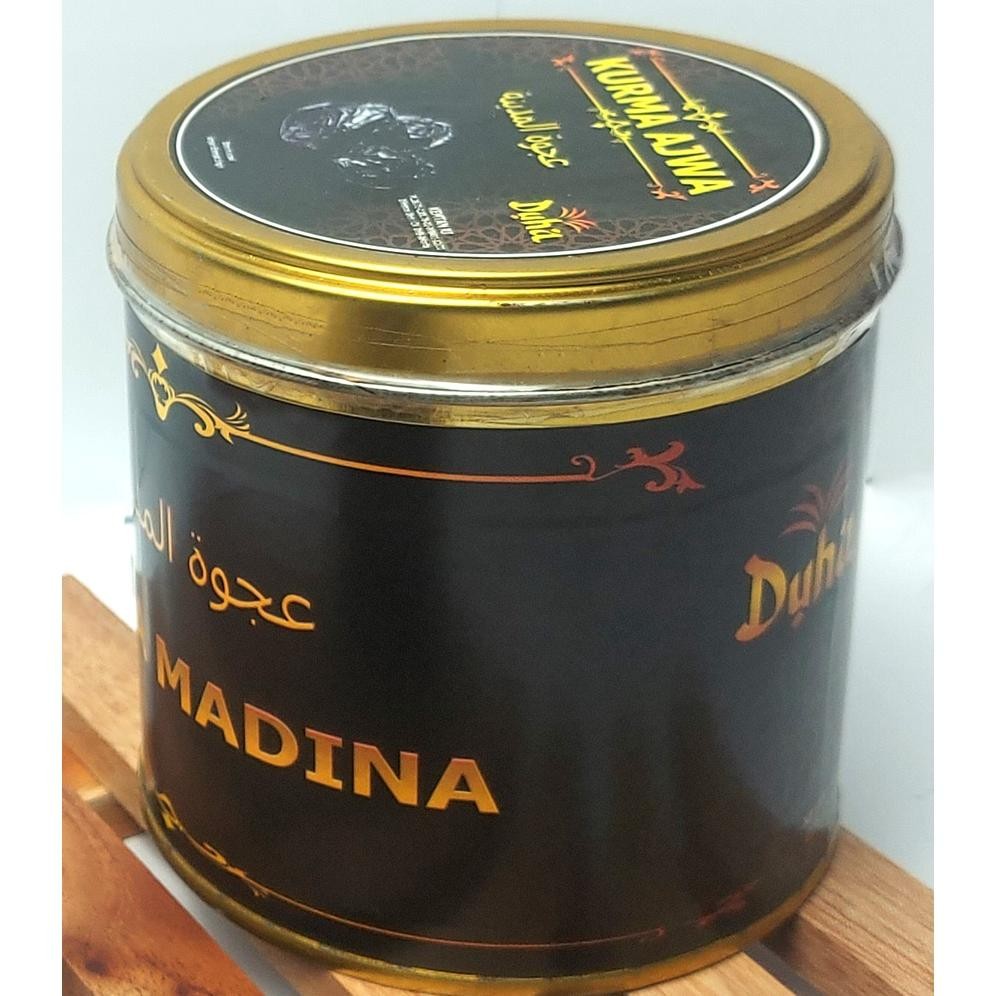 

Kurma Ajwa KALENG 500GR Ajwa Madinah Kurma Nabi Kemasan Exclusive Kualitas Super Premium