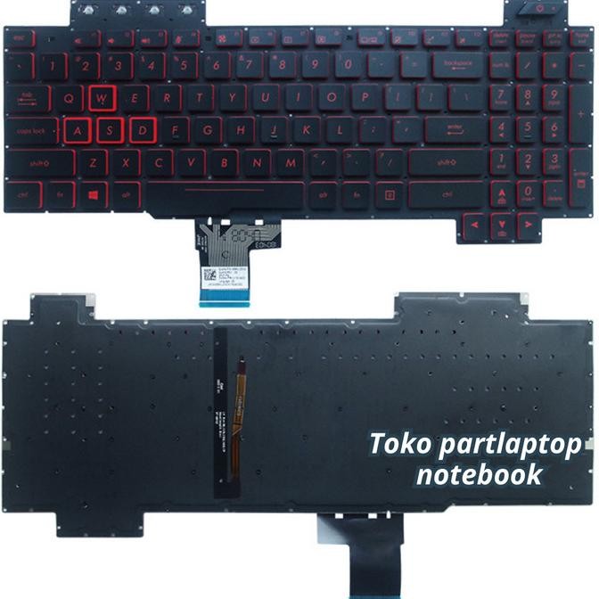 Keyboard Asus TUF Gaming FX505D FX505DD new high quality terlaris