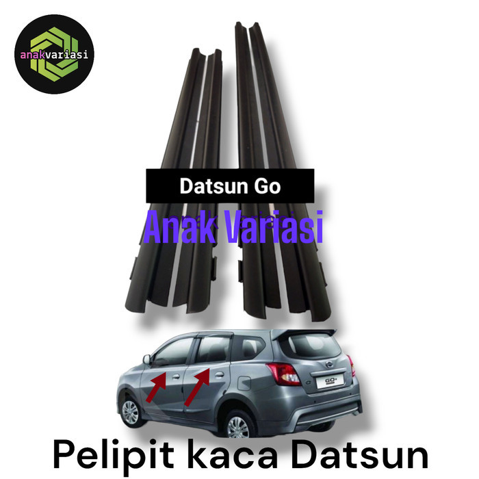 pelipit kaca luar Datsun GO, Datsun GO+, Datsun GO cross 1set