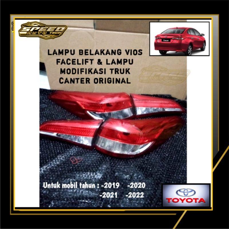 Stoplamp Vios Facelift Lampu Belakang Vios 2019 2020 2021 2022 Lampu Bagasi Vios Gen 3 , Gen4 Stopla