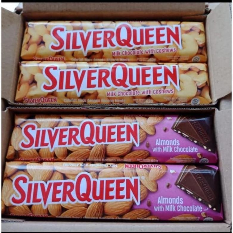 

Silverqueen 58/55 gram 1 box (6 pcs)