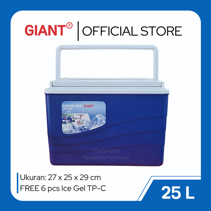 GIANT COOLER BOX 25 LITER / COOL BOX BESAR