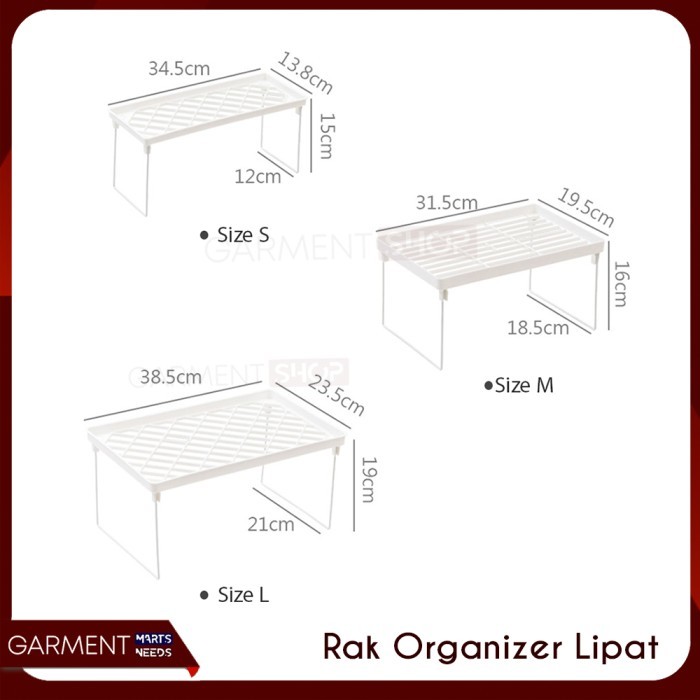 

Rak Organizer Susun Stationary Atk Meja Kantor Lipat Kotak Kosmetik