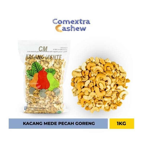

Kacang Mede Comextra Pecah Goreng 1 Kg - Kacang Mete / Mente