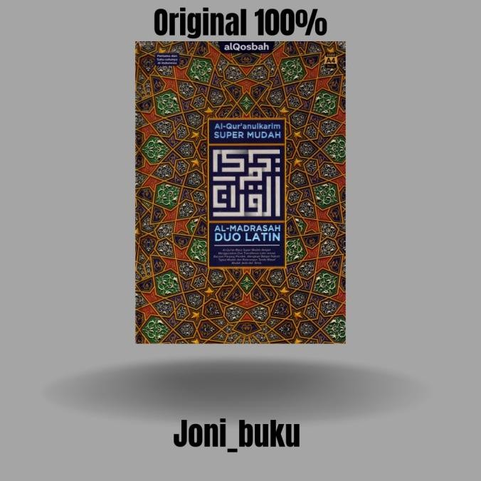 Alquran Alqosbah Duo Latin A4 - Al-Madrasah terlaris