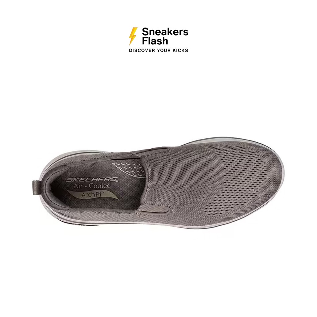 SKECHERS Go Walk Arch Fit 2 Taupe Sepatu Casual Pria - 216518TPE - Size 45