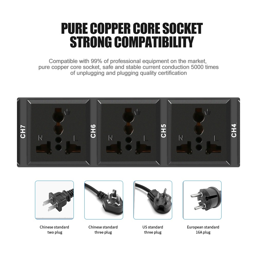 NEW BAXS Pengurus kuasa SR-328/SR-328V 8channel 40 amp power controller Audiosystem power timing is