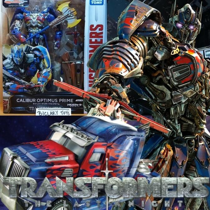 TERBARU ASLI TRANSFORMERS 5 THE LAST KNIGHT TLK 15 TLK15 OPTIMUS PRIME CALIBUR 