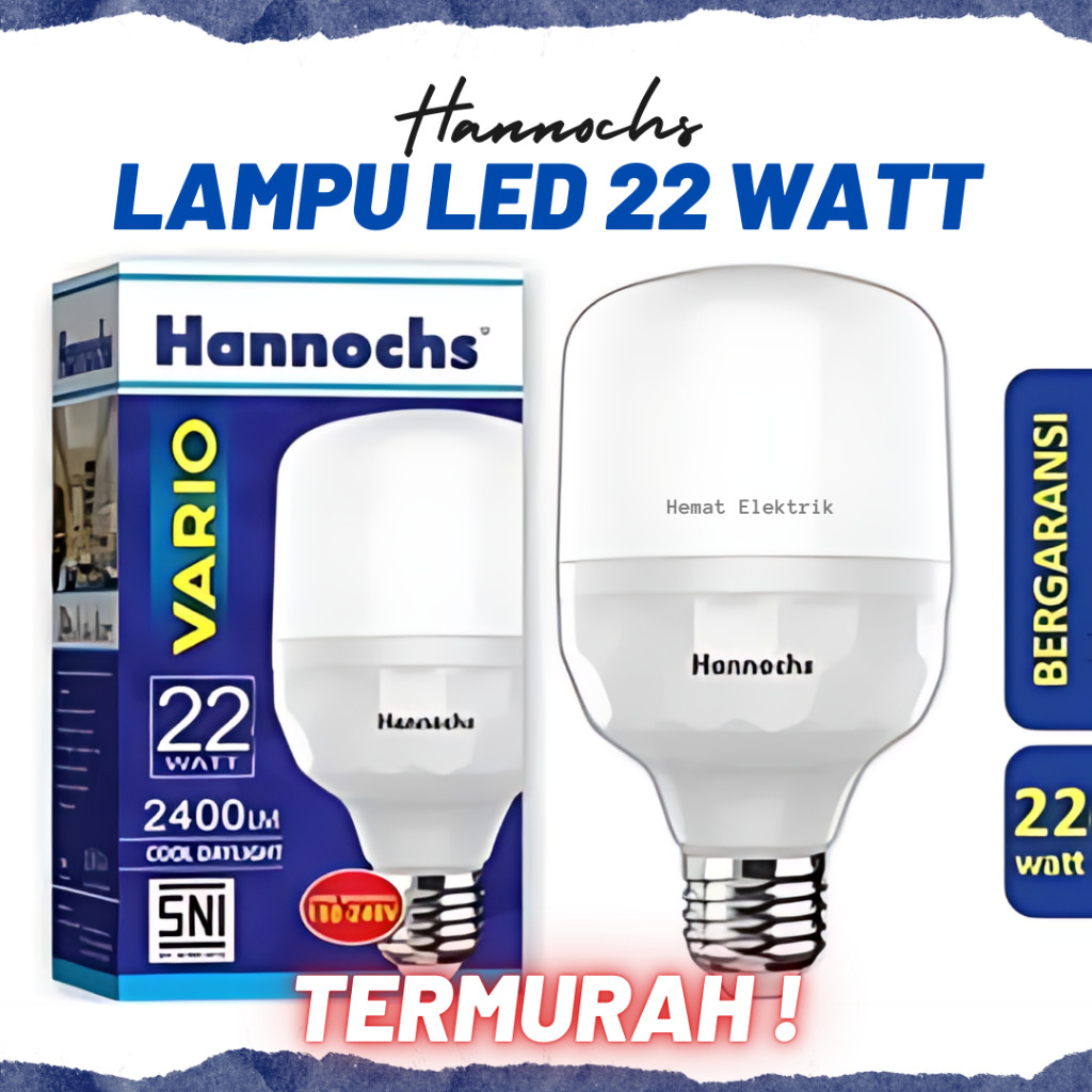 Bola Lampu Led Hannochs Vario 22 Watt Bohlam Hannochs Led Vario 22 W