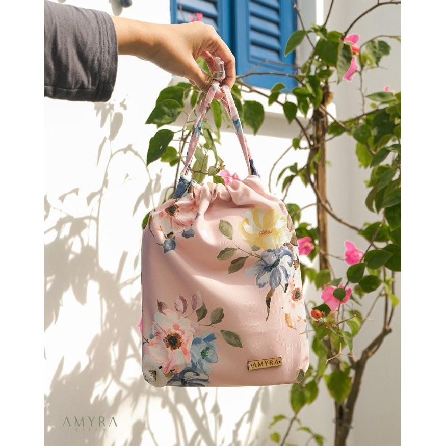 Exclusive Gift Ramadan Amyra Sajadah Travel Printing Free Pouch Aa003 Terlaris 100 % Original