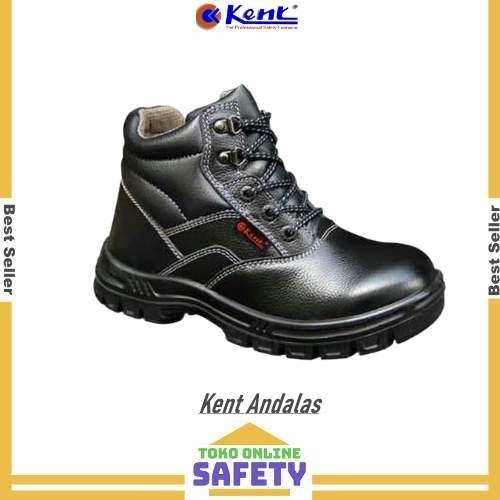 Sepatu Safety Kent Borneo / Sepatu Safety Kent Boots Borneo Brown Murah