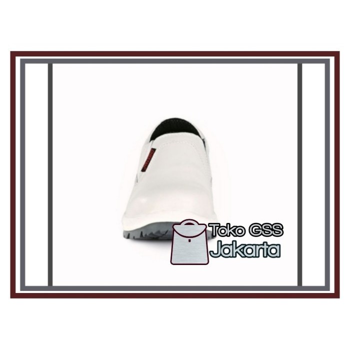 Sepatu Safety Cheetah 7001 Putih (Indent) Safety Shoes Lab No 44-45-46 Murah