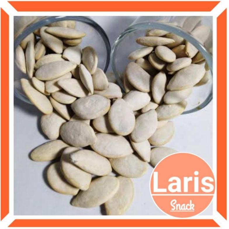 

1 KG Kwaci Putih Kuaci Super / Kuaci Biji Labu / LarisSnack