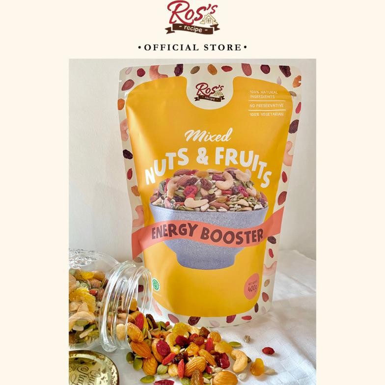 

Kacang Panggang - Mix Nut- Trail Mix Premium - Oven 400 gr