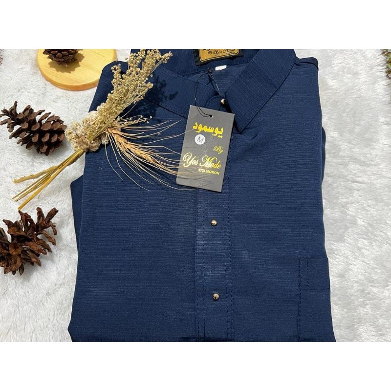 SET BAJU KOKO PRIA TELUK BELANGA HIGH QUALITY / SETELAN BAJU MELAYU PAKAIAN ADAT MUSLIM PRIA