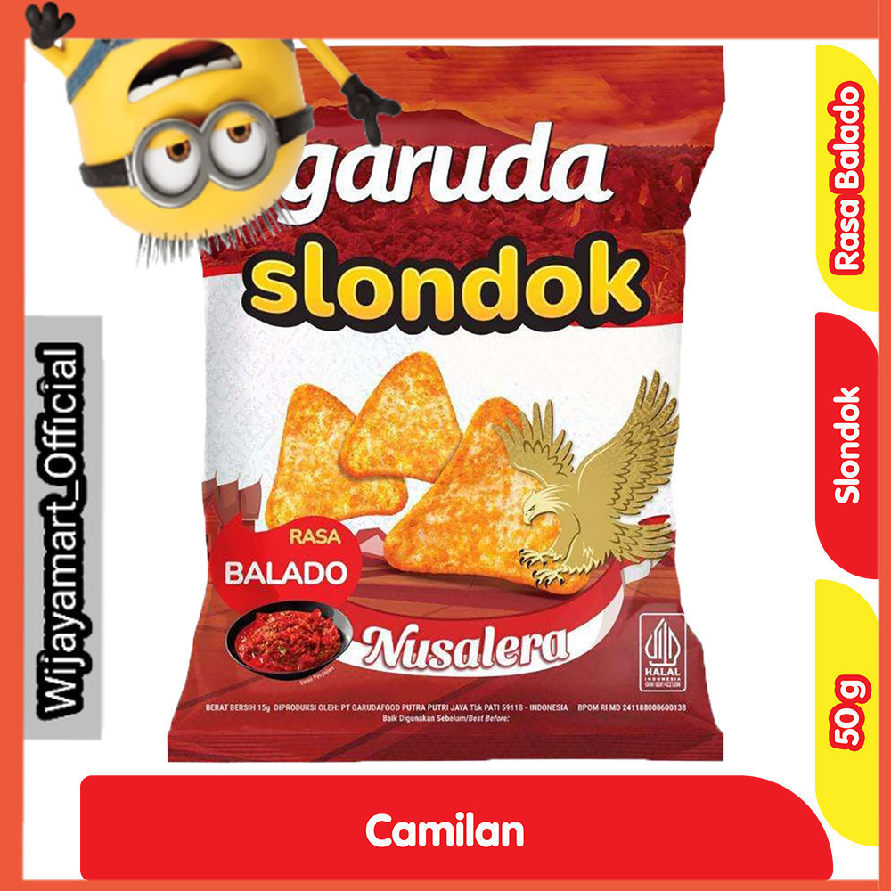 

Garuda Slondok Camilan Rasa Balado 50 g