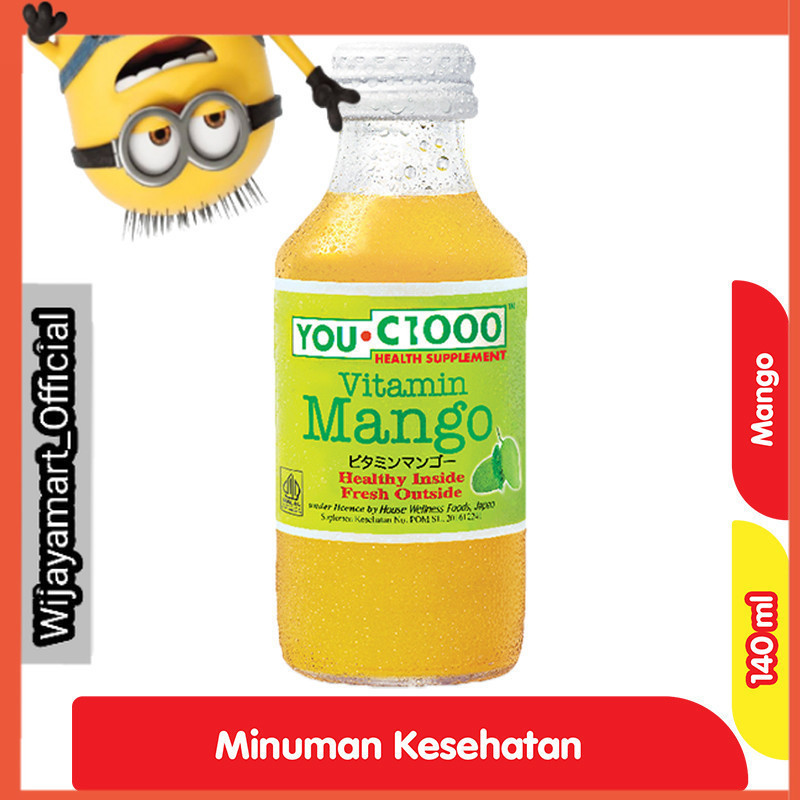 

You C1000 Minuman Vitamin C Mango 140 ml