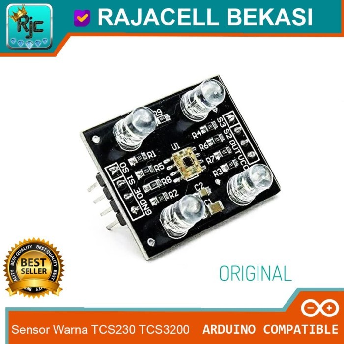 Color Recognition Sensor TCS230 TCS3200 Sensor pengenal Warna