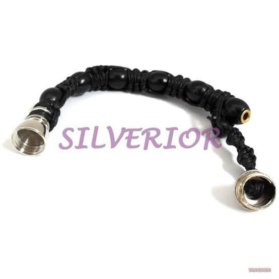 Readyyy Aksesoris Gelang Tangan Pipa Asap Pria Reggae Jamaica Jamaika Hitam