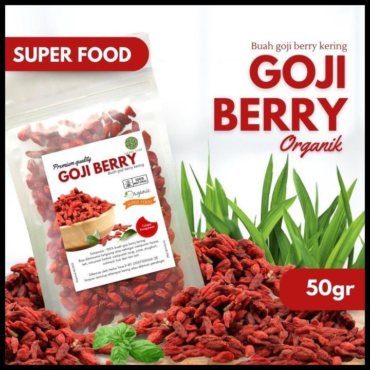 

Terbaru|New|Terlaris Goji Berry Gojiberry Organik Premium Kiche Kici Kie Che Herbs Time Best Seller