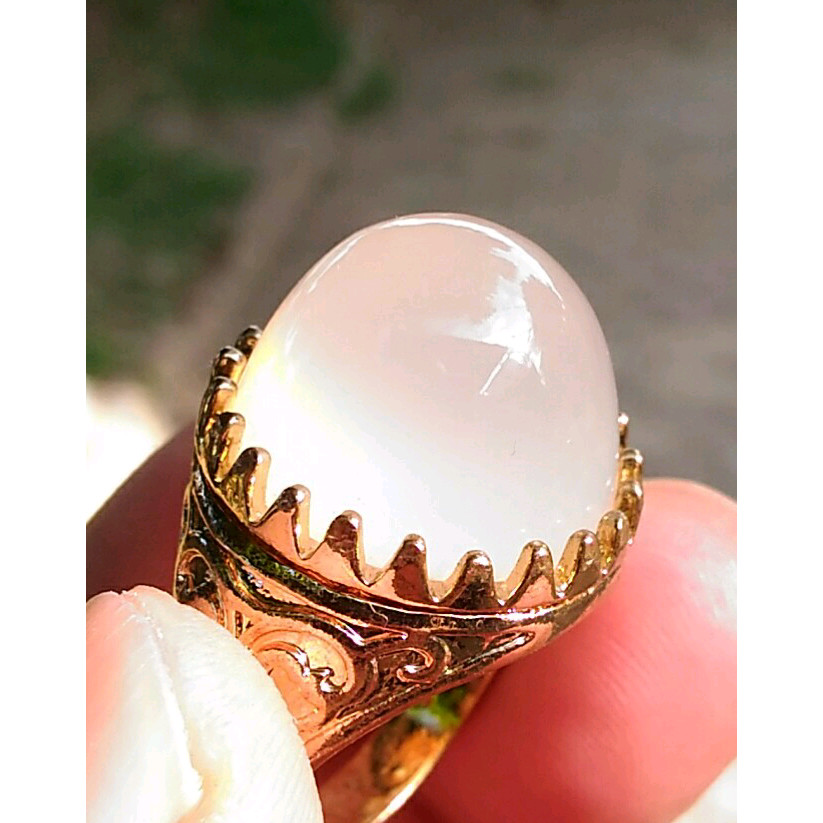 Natural Anggur Obi Milky Creamy Njenong Top Kristal Luster Joooossss...
