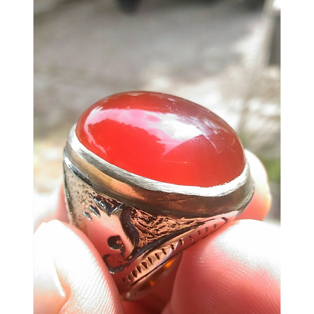 Natural Red Raflesia Top Kristal Bengkulu