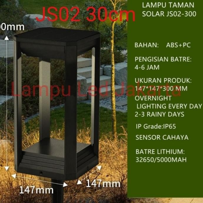 Lampu Taman Tiang Solar. Lampu Bolar Taman Solar. Lampu Taman Tiang