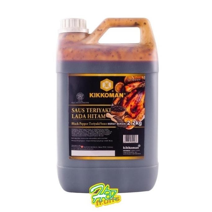 

Kikkoman Teriyaki Lada Hitam / Kikkoman Blackpepper Teriyaki 2 Liter