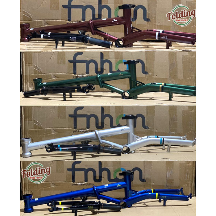 TERBARU Frame Sepeda Fnhon Gust 16inch warna Biru Merah silver pre order fnhon PROMO