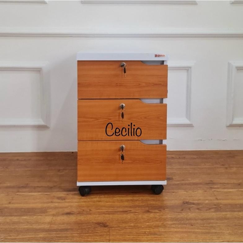 NACASE Lemari Laci Nacase / Meja Nacase / Meja Bedside / Meja Nakas / Lemari Kolong Meja