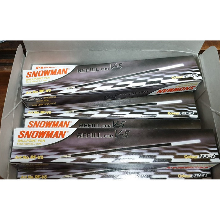 

Isi Pen Snowman V5 / Refill Tinta Pulpen V5