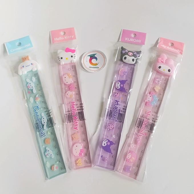 

((((()paling dicari] Penggaris Fancy Karakter Lucu 15 cm