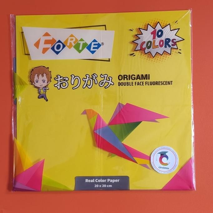 

populer] Kertas Lipat Origami FORTE 20 x 20 cm 20lbr