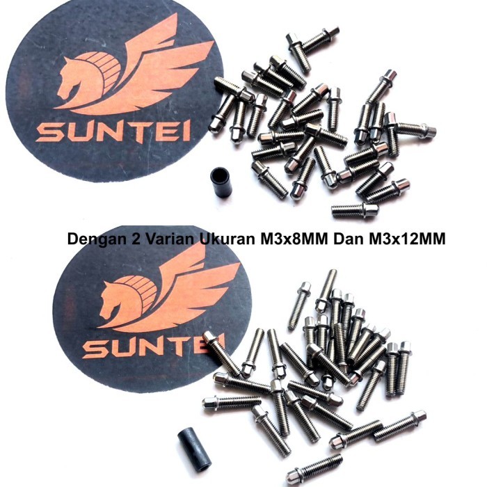 30 Pcs Baut M3 Untuk Velg Beadlock Rc Adventure Crawler 1.9 2.2 INCH