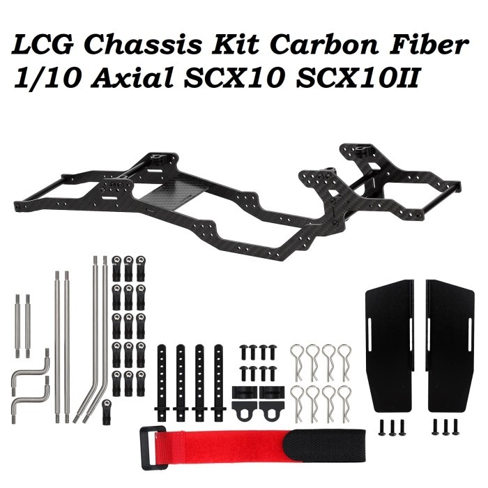 LCG Chassis 313mm Kit 1/10 Axial SCX10 SCX10II 90046 RC Car Crawler