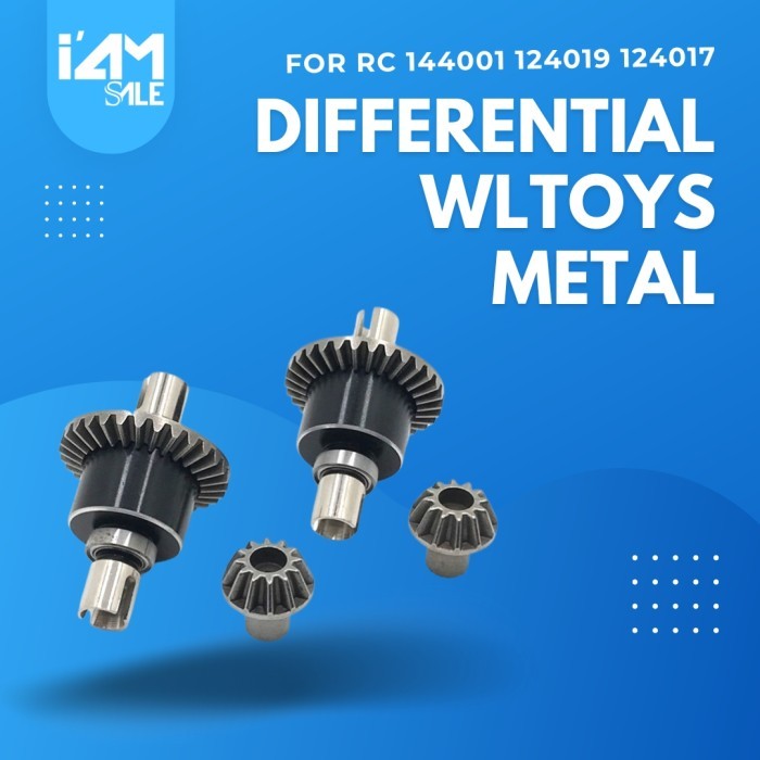 Wltoys Full Metal Differential Bevel Gear 144001 124019 124017 124016