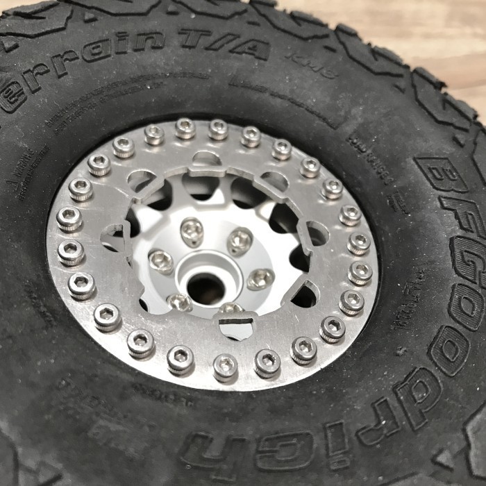 Custom Laser Cut Ring Beadlock RC Adventure 1.9