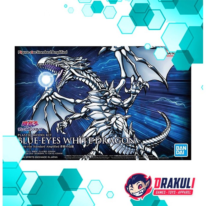 BANDAI Plamo Figure-rise Standard Amplified Blue - Eyes White Dragon