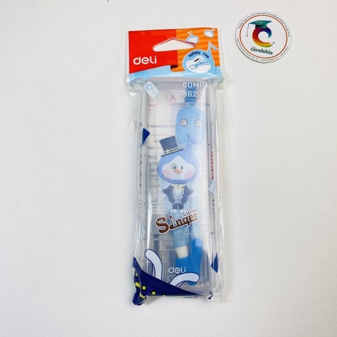 

~^~^~^] Jangka DELI 8622 - dengan Safety Cap