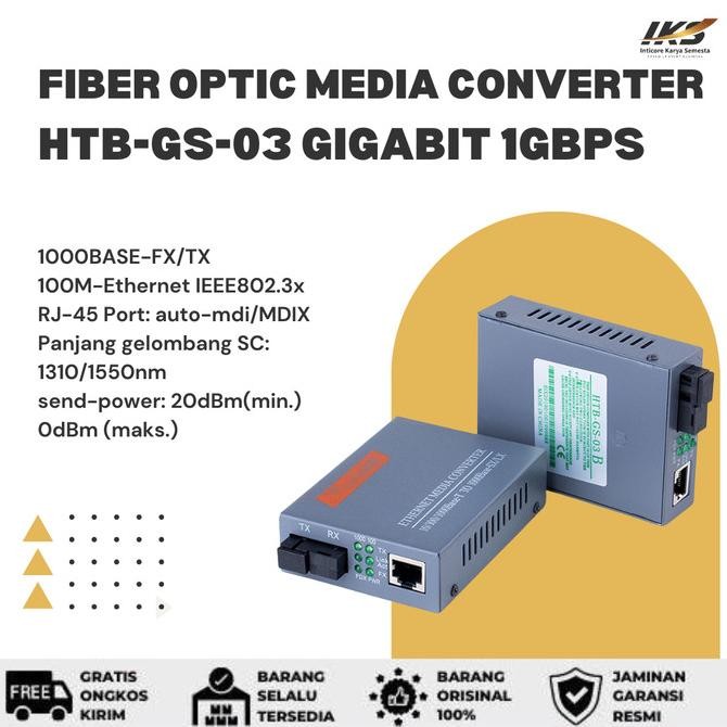 @#@#@#] Fiber Optic Media Converter HTB-3100 ORI