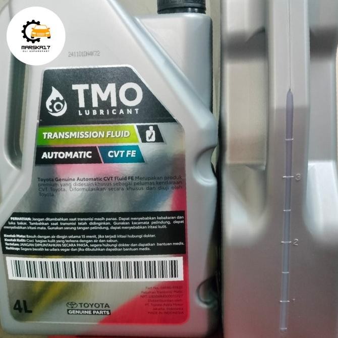 TMO TOYOTA GENUINE CVT FE 08886-81620 Original